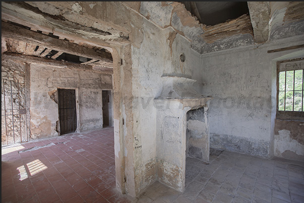 The rooms for the officers of the fortress