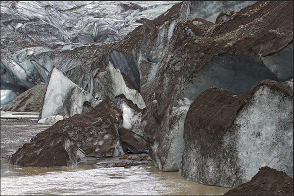 Beginning of Hvannadals Glacier