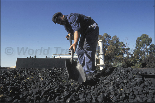 Goldfields Railways. It prepares the coal before leaving