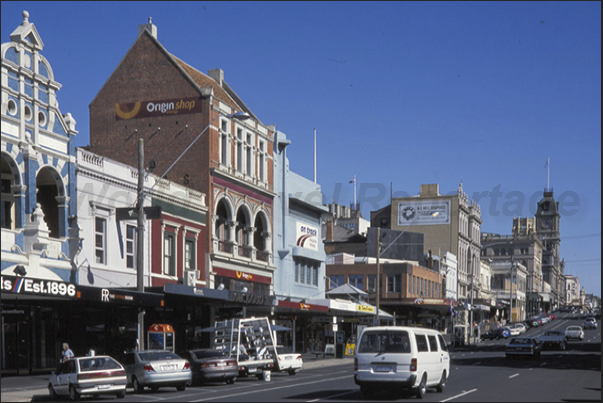 Bendigo, one of the historical towns during the gold rush