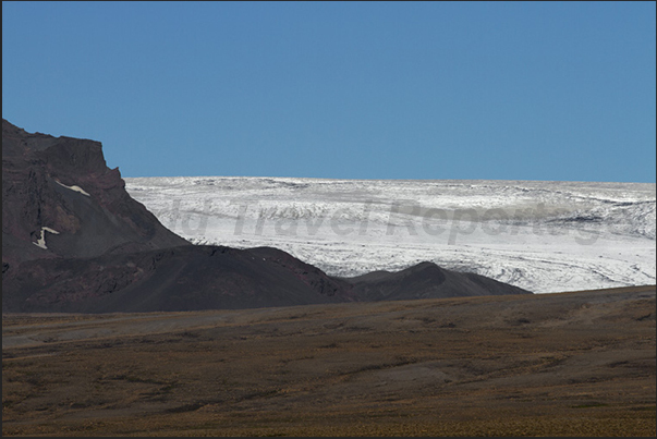 The Langjokull glacier