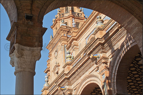 Sevilla, Plaza de Espańa (Spain Square)