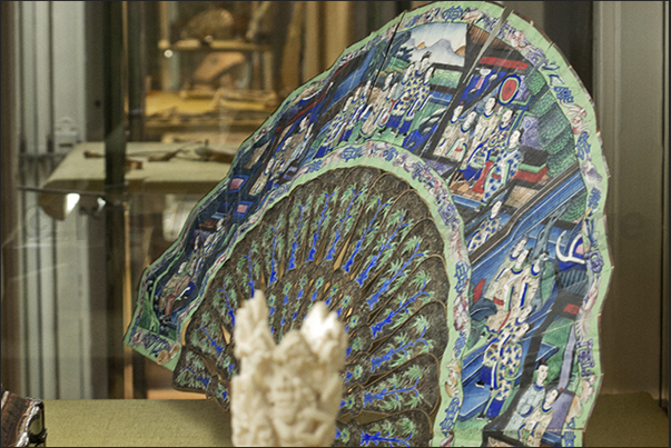 Sevilla. Alcazar, exhibition of ancient and precious fans Sevilla. Alcazar, exhibition of ancient and precious fans