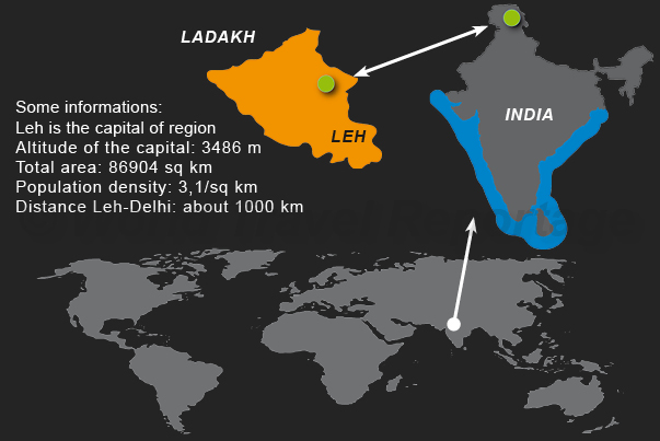Where is the Ladakh Region Where is the Ladakh Region
